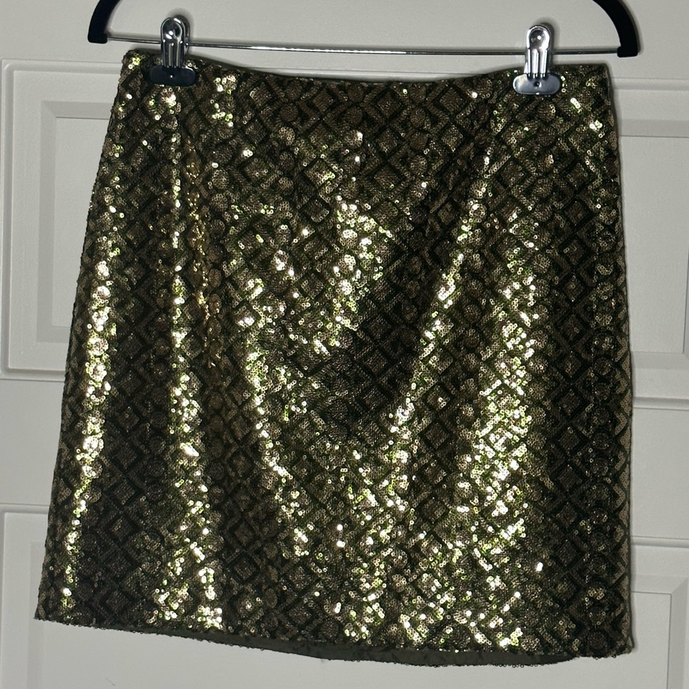 New with tags banana republic, sequin skirt, size 6